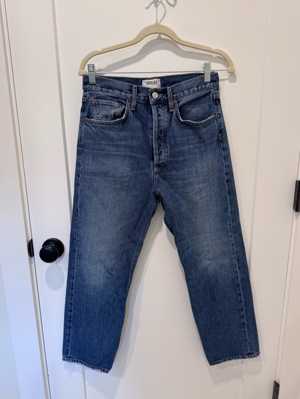 AGOLDE 90’s crop jeans